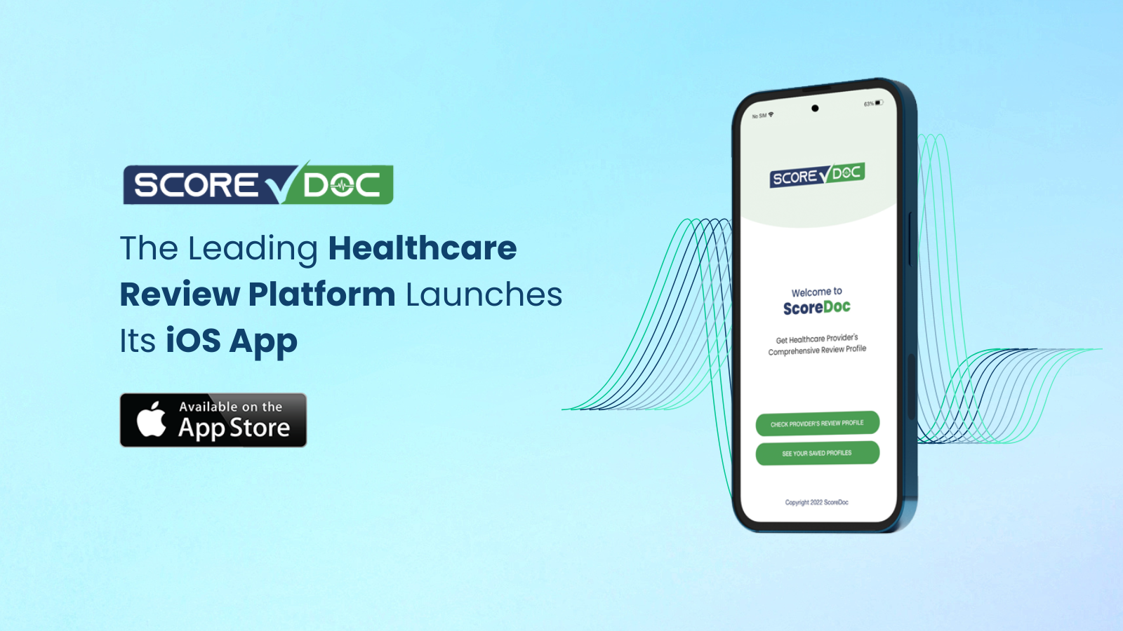 Healthcare Review Consolidator ScoreDoc Launches Its iOS App